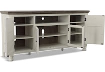 havalance two tone et entertainment console w   