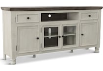 havalance two tone et entertainment console w   