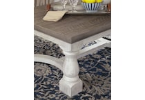 havalance weathered gray oc coffee table t   