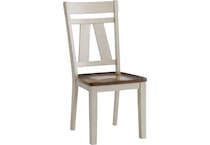 havana dining two tone dr side chair   