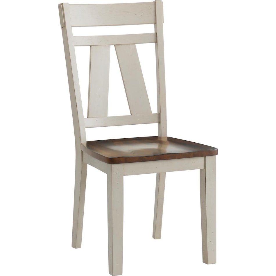 havana dining two tone dr side chair   