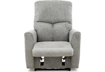 hawthorne gray mt fabric recliner manual   