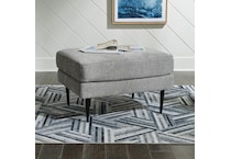 hazela charcoal living room gray   