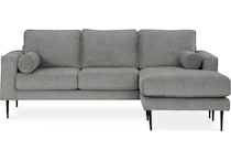 hazela charcoal living room gray st stationary fabric sofa   