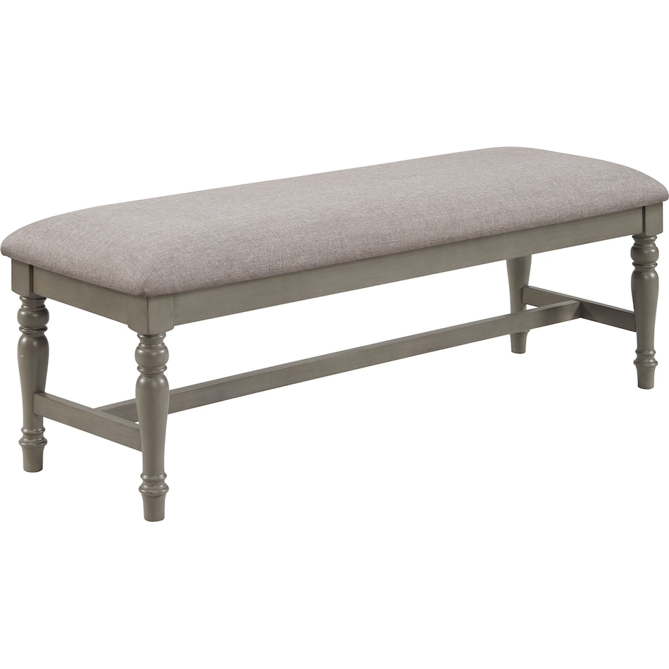 hemingway gray dr bench   