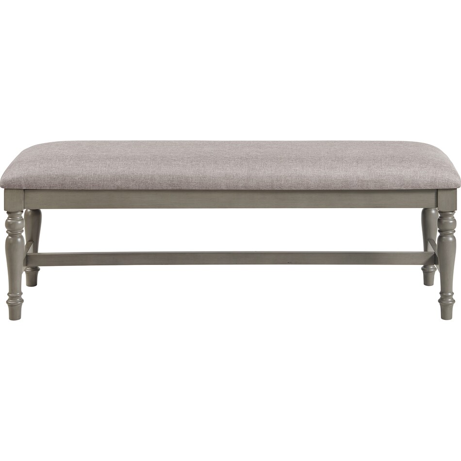 hemingway gray dr bench   