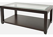 hendrix occasional reddish brown oc coffee table   