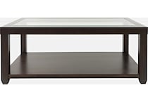 hendrix occasional reddish brown oc coffee table   