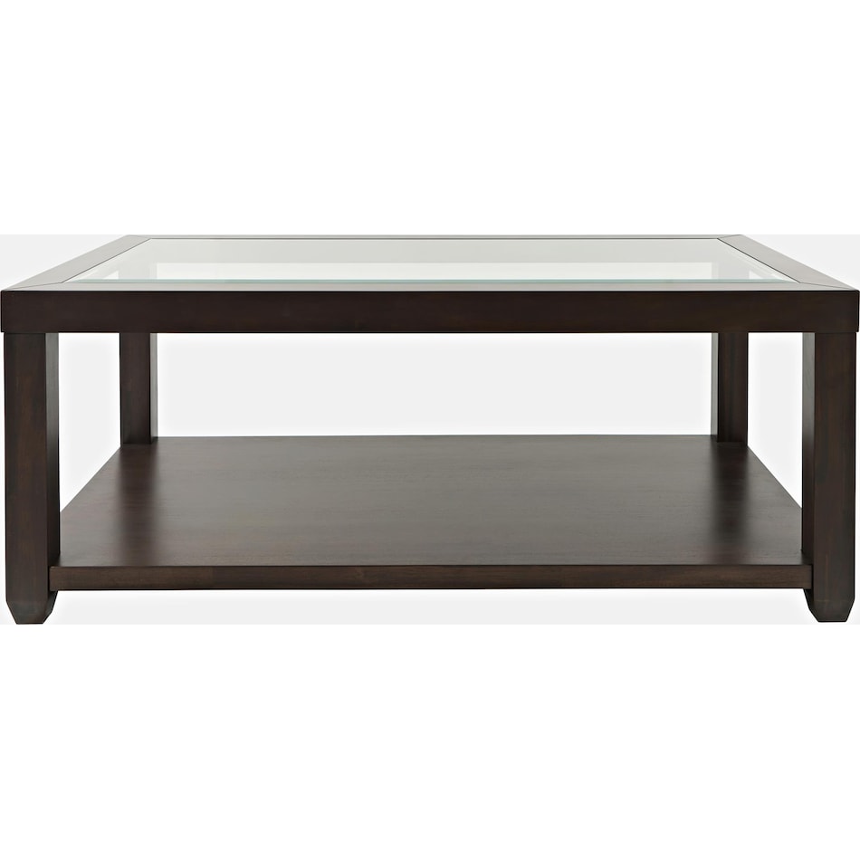 hendrix occasional reddish brown oc coffee table   