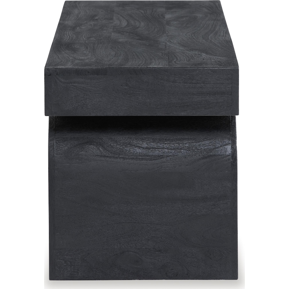 holgrove accent black at wood accent piece a  