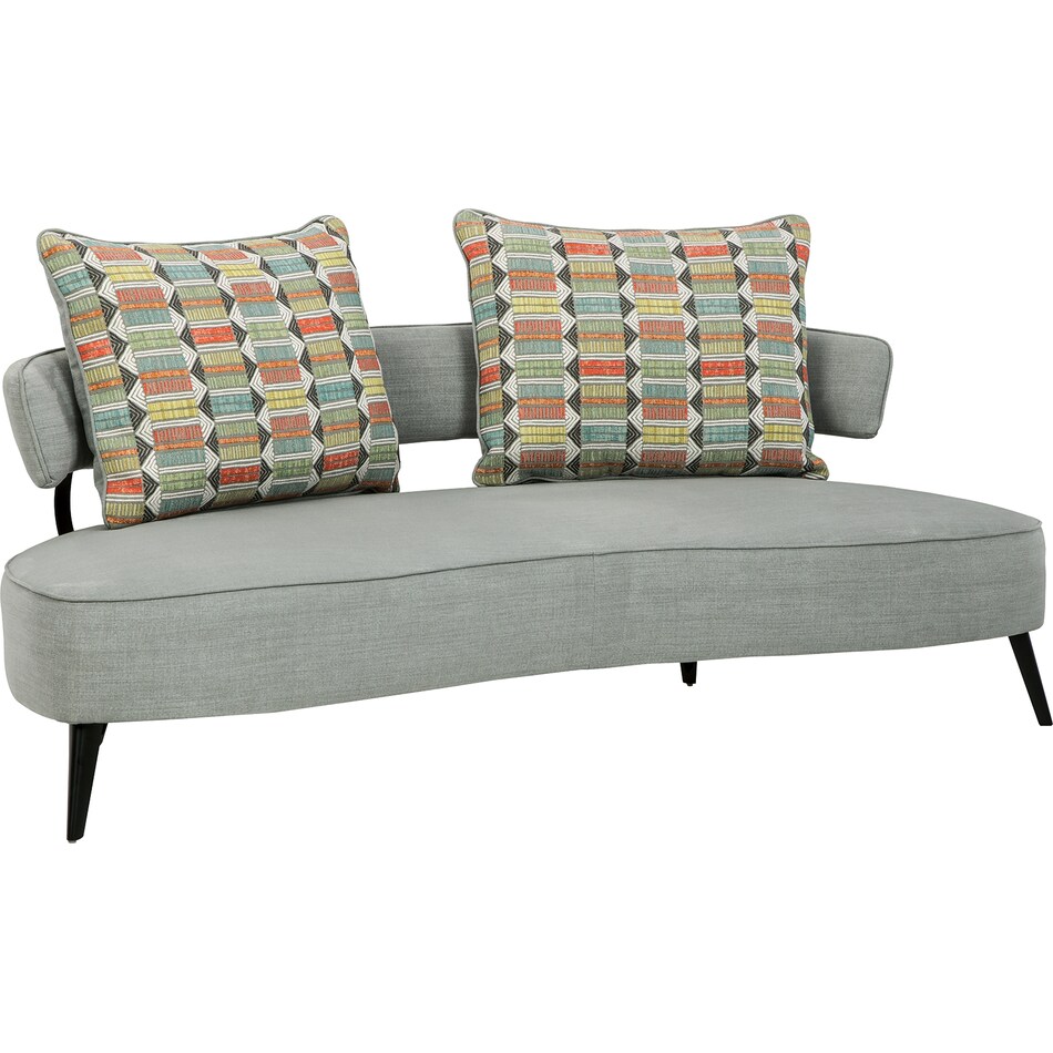 hollyann rta gray sofa   