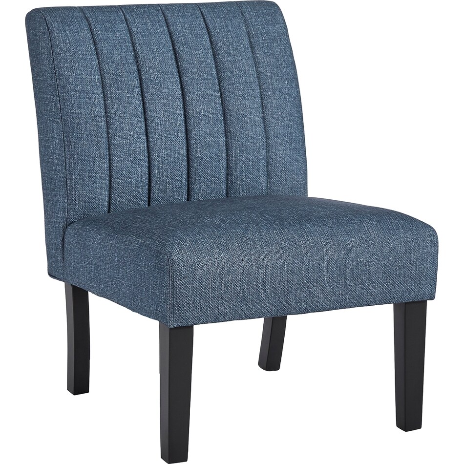 hughleigh blue accent chair a  
