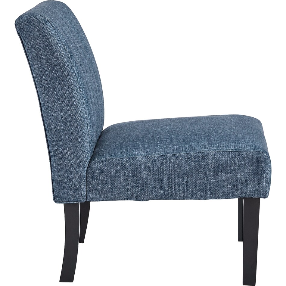 hughleigh blue accent chair a  