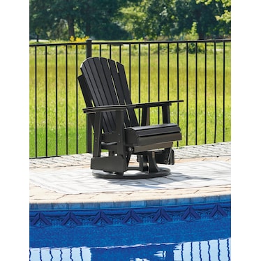 Hyland Wave Outdoor Swivel Glider Chair