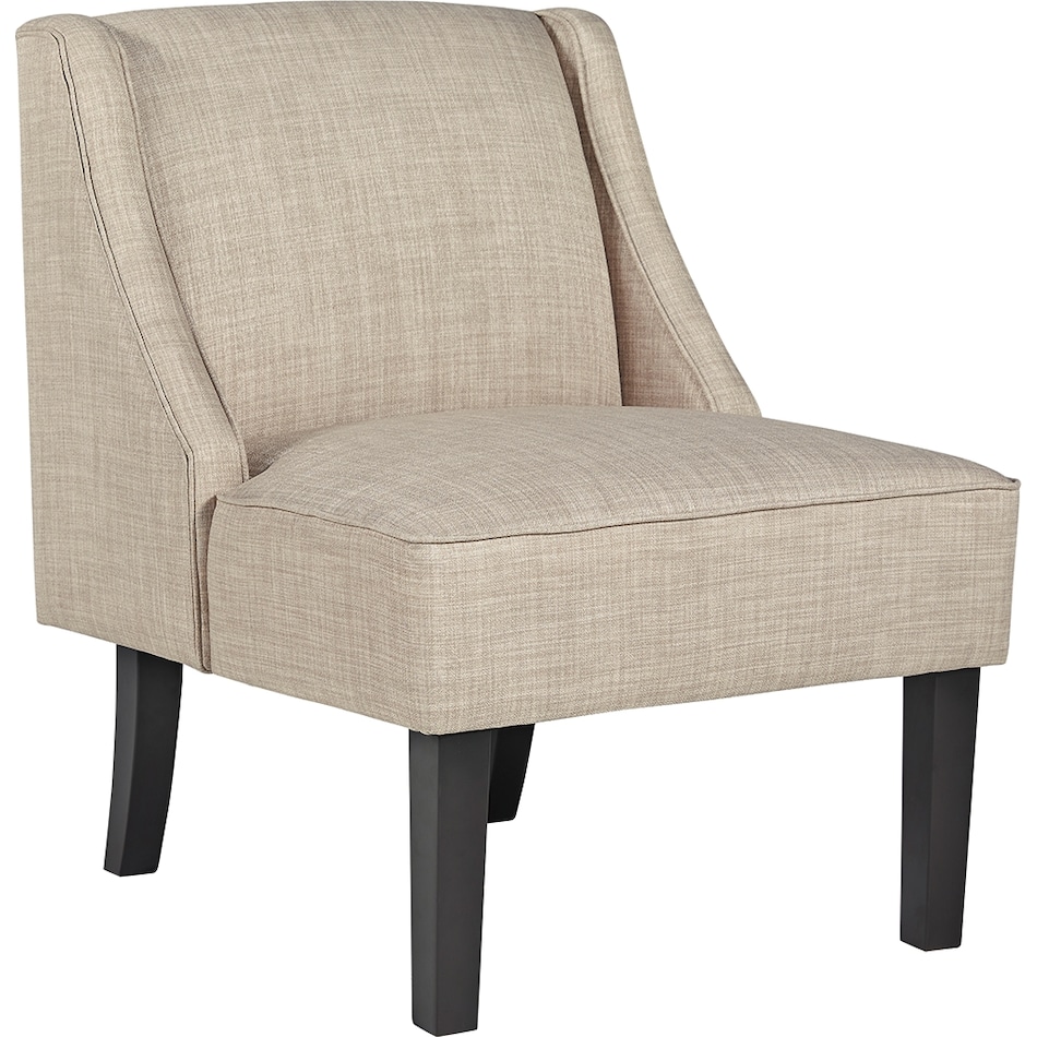 janesley neutral accent chair a  