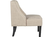 janesley neutral accent chair a  