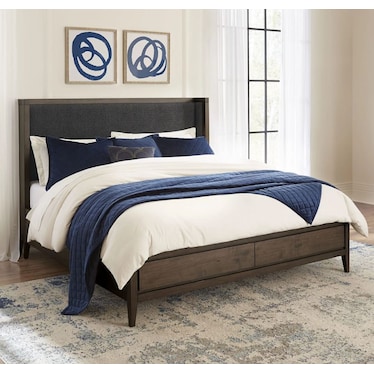 Jasper King Upholstered Storage Bed