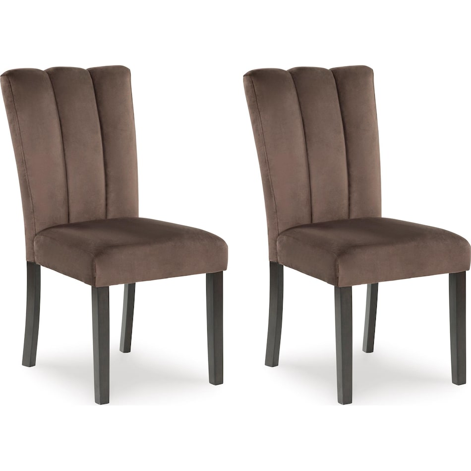 jazmore dining brown dr side chair d x  