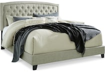 jerary gray king upholstered bed b   