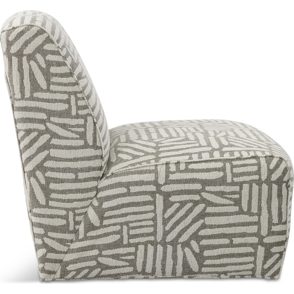 jewel living room off white st stationary fabric chair   