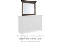 johnelle bedroom gray mirror b   