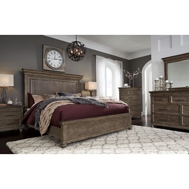 Johnelle Queen Panel Bed
