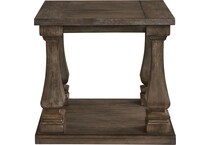 johnelle gray end table t   