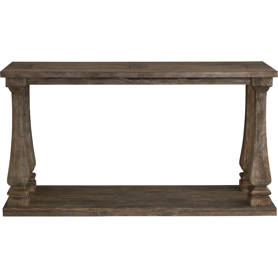 johnelle gray sofa table t   