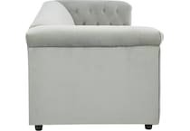 josanna gray st stationary fabric sofa   