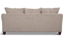 kamilah living room tan st stationary fabric sofa   