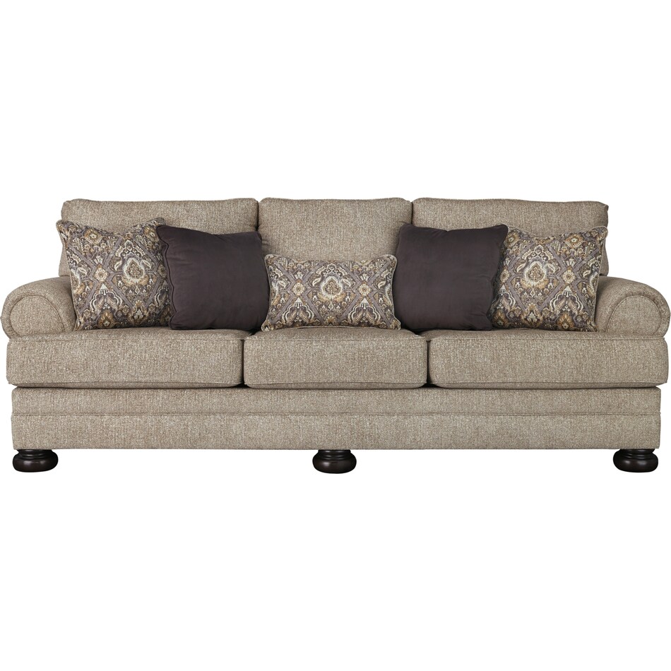 kananwood neutral st stationary fabric sofa   