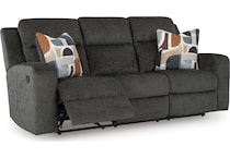 kanlow dusk living room dark gray mt motion fabric sofa manual   