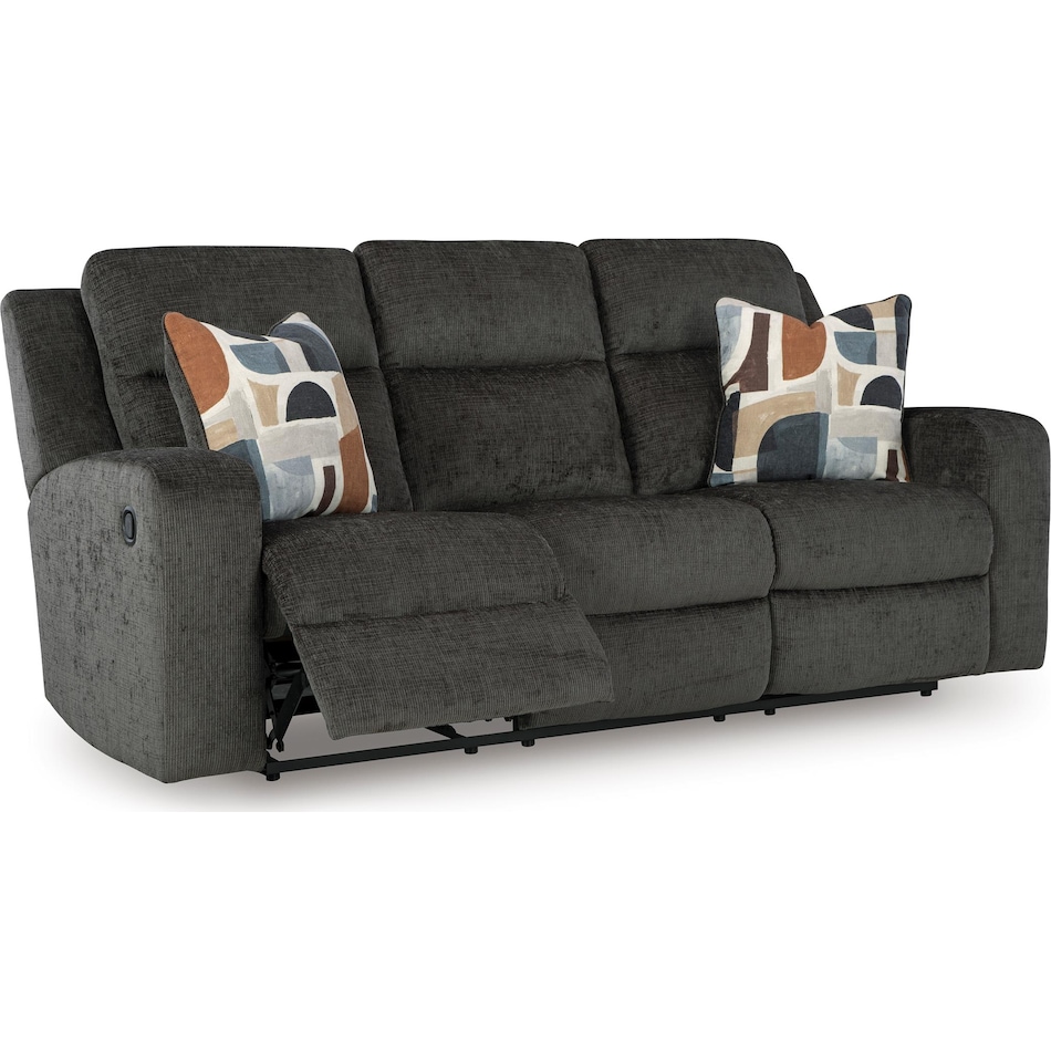 kanlow dusk living room dark gray mt motion fabric sofa manual   