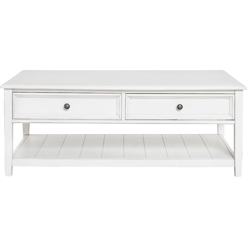 kanwyn occasional white oc coffee table t   