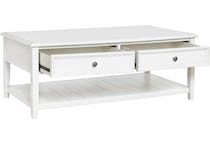 kanwyn occasional white oc coffee table t   