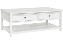 kanwyn occasional white oc coffee table t   