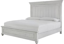 kanwyn white queen panel bed apk b qpb  