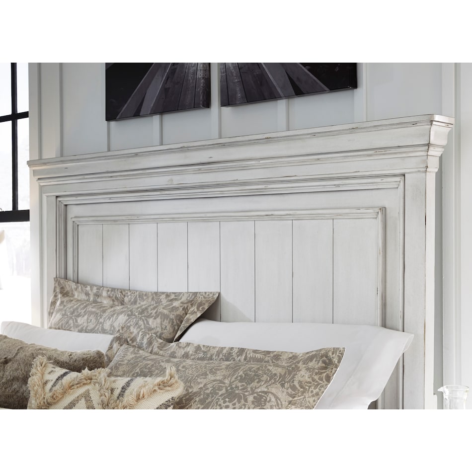 kanwyn white queen panel bed apk b qpb  