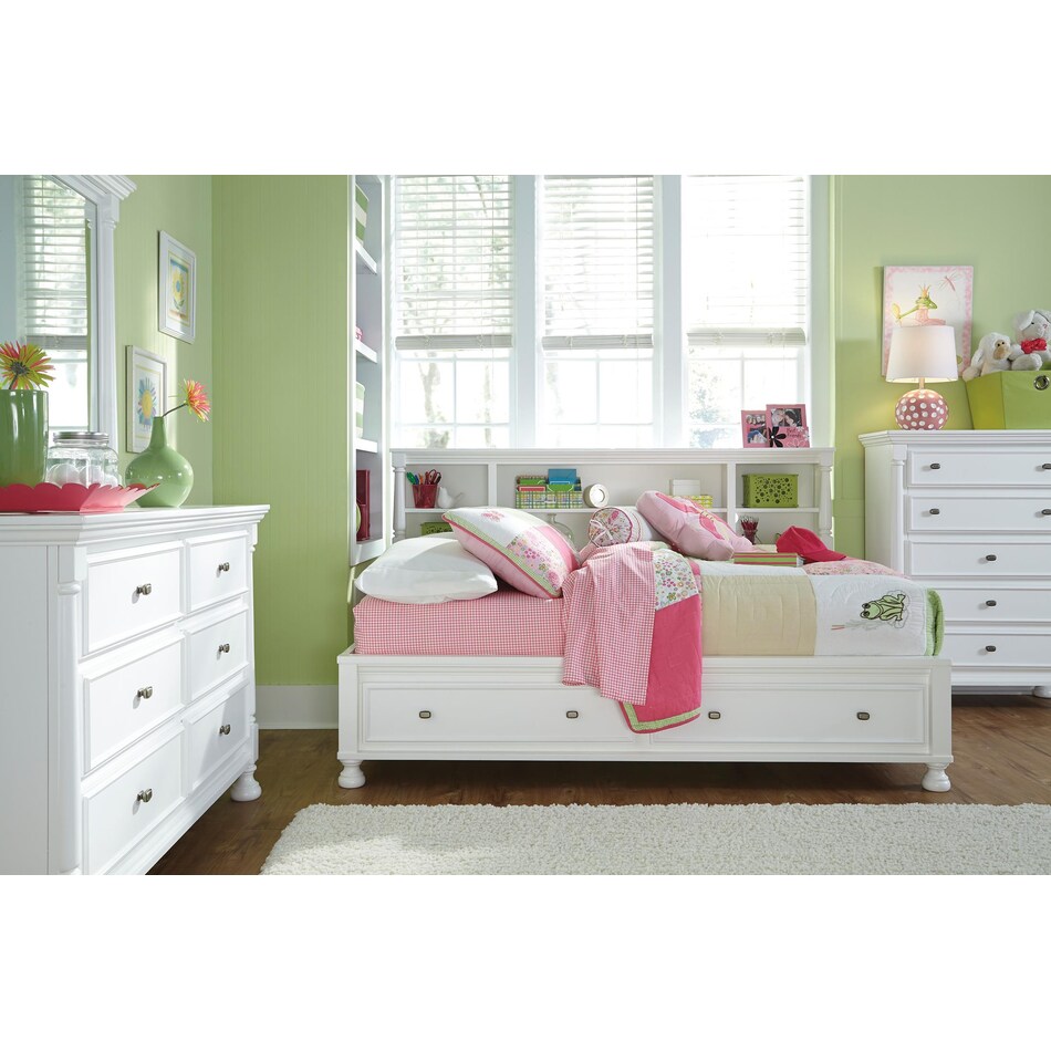 kaslyn youth bedroom white br packages apk b fbb  