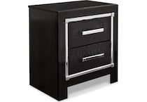 kaydell black br master nightstand b   