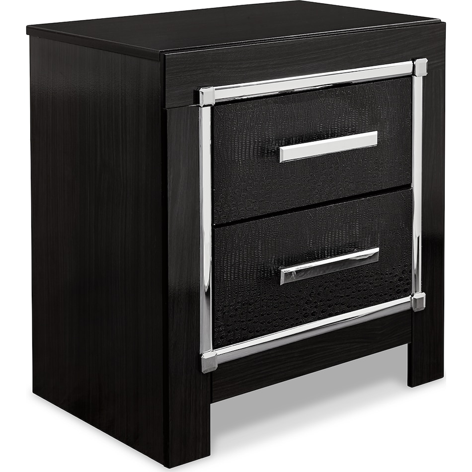 kaydell black br master nightstand b   