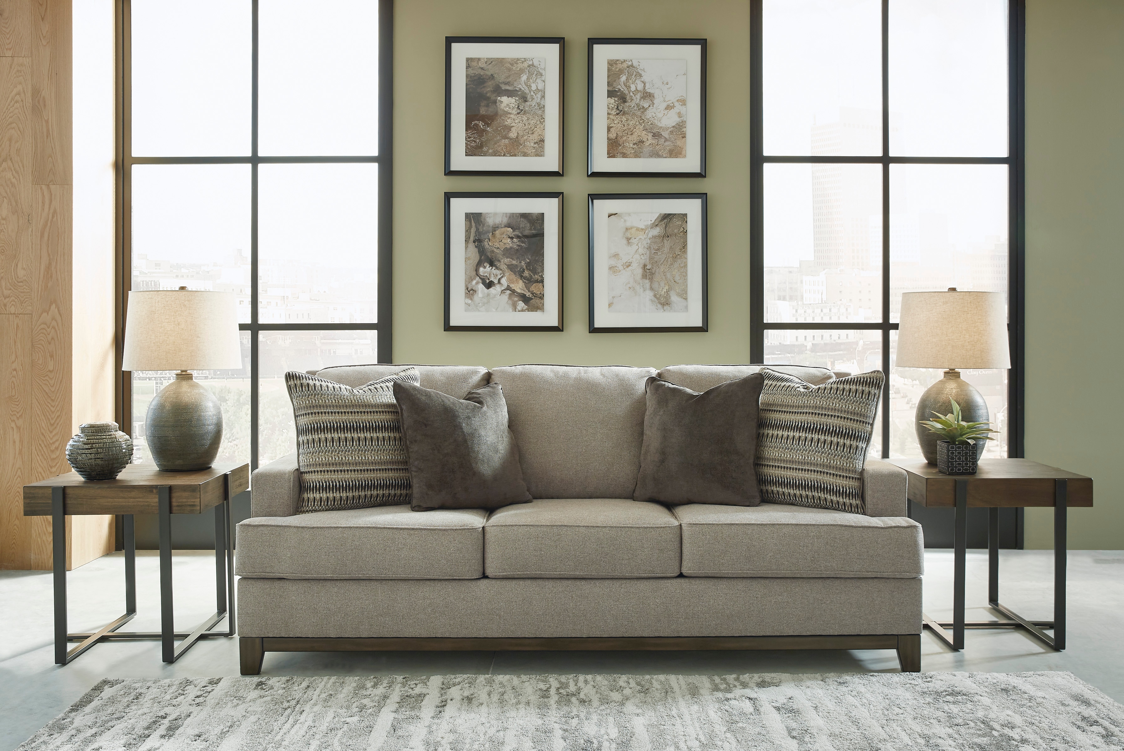 Levin furniture store couches