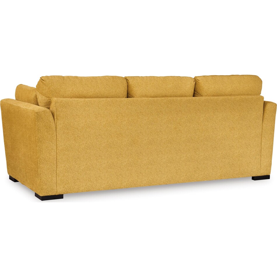 keerwick sunflower living room yellow st stationary fabric sofa   