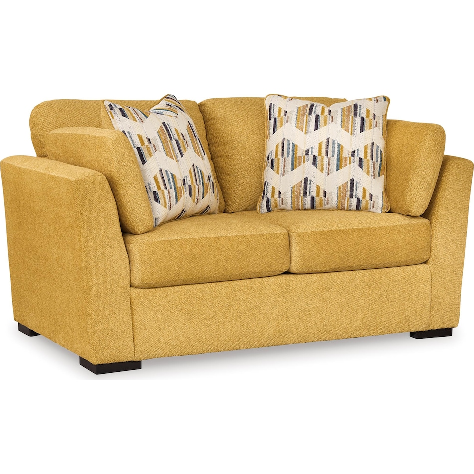 keerwick sunflower living room yellow st loveseat   