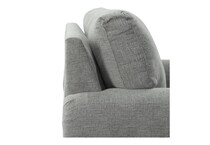 kenna living room gray st stationary fabric chair   