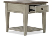 killian occasional white oc end chairside table   