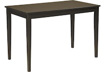 kimonte dark brown dining table d   