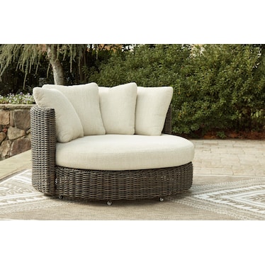 Kimora Outdoor Swivel Lounge Chair