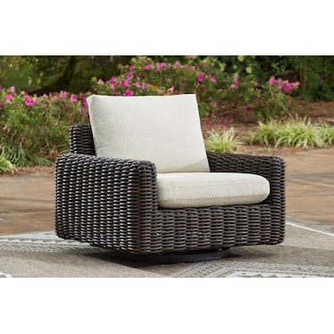 Kimora Outdoor Swivel Glider Lounge Chair