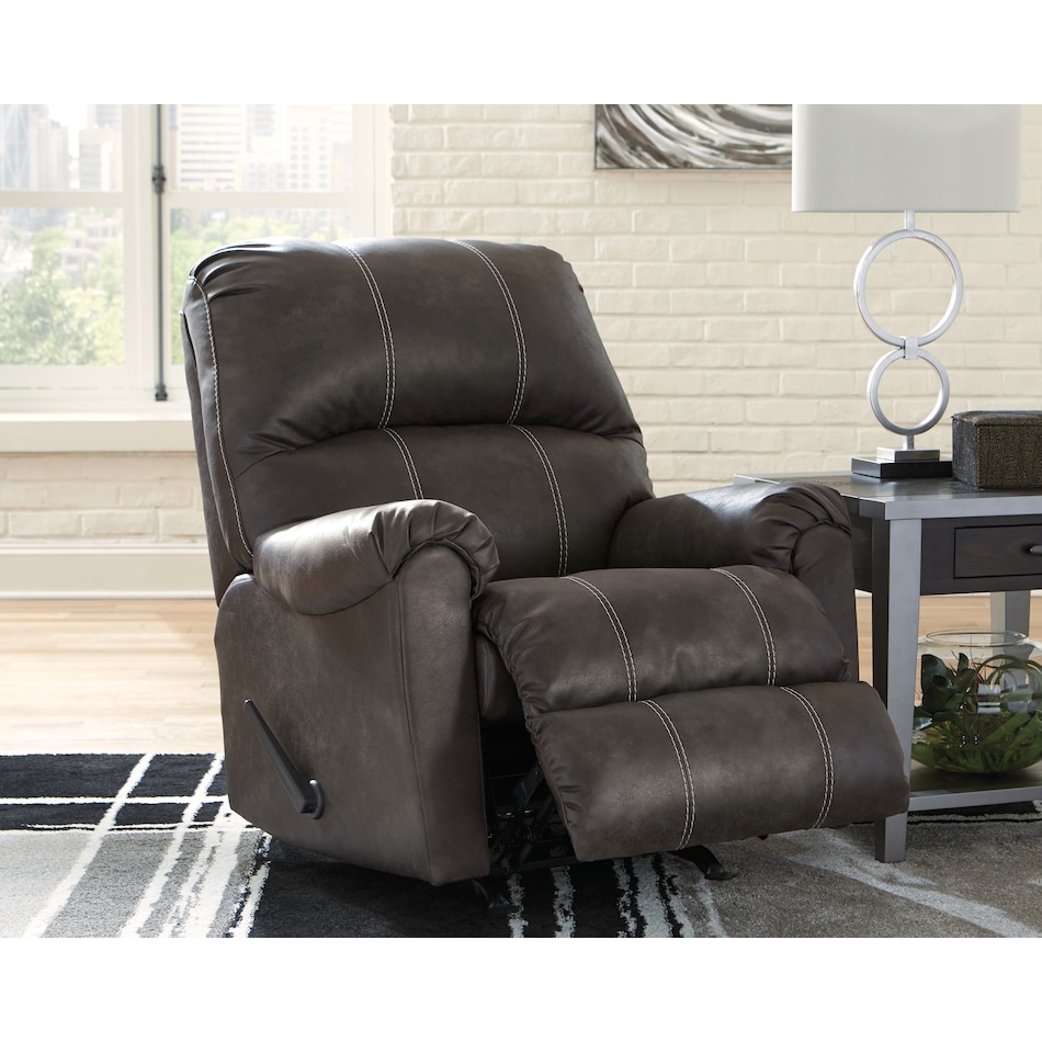 kincord dark brown recliner   